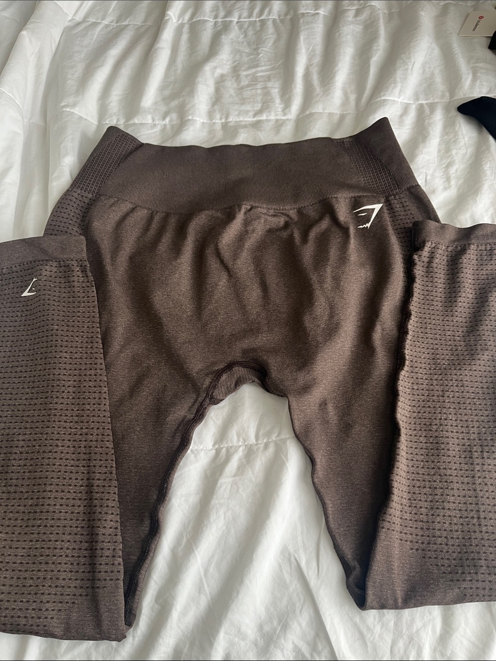 Gymshark Chocolate Brown Seamless High-Waist Leggings